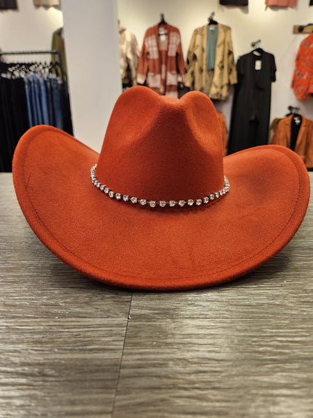 Rust Bling Cowboy Hat