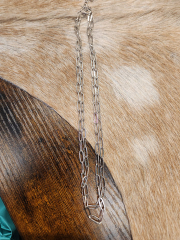 Western Chain Layered Necklace
