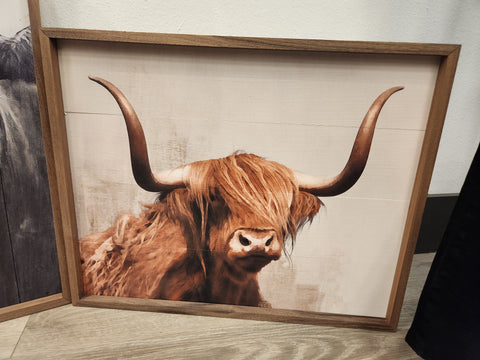 Highland Cow Sign