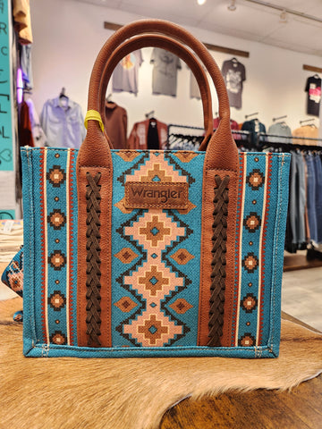 Wrangler Dark Turquoise Aztec Bag