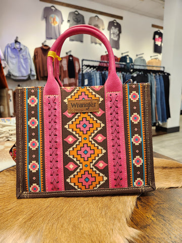 Wrangler Hot Pink Aztec Bag