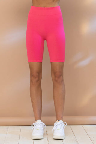 Pink Biker Short